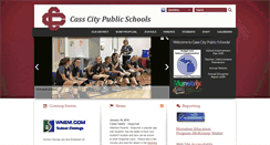 Desktop Screenshot of casscityschools.org