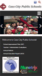 Mobile Screenshot of casscityschools.org